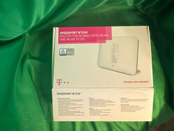 Telekom Speedport W724V typ C, 4 LAN Anschlüsse DSL, für Computer und Telefon