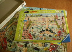 Puzzle London 500 Teile gebraucht Ravensburger