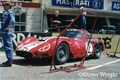 Maserati 151/3 Coupe in der Box Le Mans 63 - Farbfoto