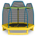 Gartentrampolin Kindertrampolin mit Sicherheitsnetz Indoor-/Outdoor Trampolin