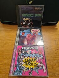 Frank Zappa ‎x3 CDs billiger Nervenkitzel - Mütter der Erfindung Freak Out - Francesco Zappa