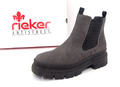 Rieker Stiefeletten Chelsea Boots Damenschuhe Schuhe Grau Warmfutter Gr. 40