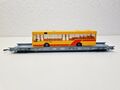 Märklin H0 47403 RoLa Niederflurwagen Saakms Hupac SBB mit Bus TOP Zustand  (38)