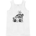 Trägershirt/Tanktop "Summer Road Trip" für Erwachsene (AV037765)