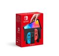 Nintendo Switch-Konsole (OLED-Modell) Neon-Rot/Neon-Blau Refurbished - Sehr Gut