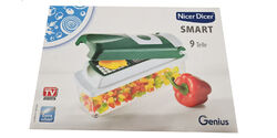 Genius Nicer Dicer SMART 9 tlg. dunkelgrün Zerkleinerer Gemüseschneider