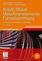 Roloff/Matek Maschinenelemente Formelsammlung: Interakti... | Buch | Zustand gut