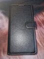 Hülle  für Samsung S21 +  Klapp Wallet Schwarz Etui Cover Flip Schutz Handy Case