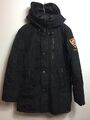 KHUJO Herren Winterjacke Modell: KH1283 Schwarz M