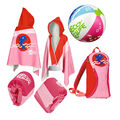 BECO SEALIFE Schwimmen lernen-SET "Sidney" Schwimmgürtel Rucksack Ball Handtuch