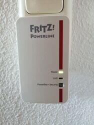 AVM FRITZ!Powerline 1000E Einzeladapter  LAN