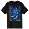 Iron Maiden Fear Of The Dark Blue Tone Eddie Official Tee T-Shirt Herren