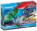 Playmobil 70569 Polizei-Hubschrauber: Fallschirm-Verfolgung