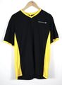 Deutsche Post Herren Jersey T-Shirt V-Ausschnitt Polyester kurzärmelig...