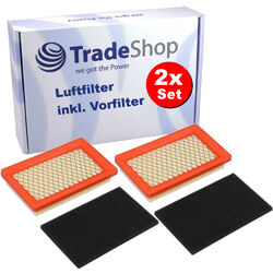 2x Filter-Set Luftfilter + Vorfilter für Güde BIG Wheeler 508 A