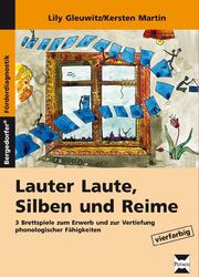 Lauter Laute, Silben und Reime: 3 Brettspiele zum Erwerb und zur Vertiefung