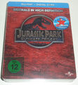 JURASSIC PARK 1-3 UTLIMATE TRILOGY BLU-RAY JUMBO STEELBOOK NEU & OVP SEALED