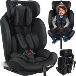 KIDIZ® Autokindersitz Kindersitz 9kg-36kg Kinder Autositz mit Isofix ECE R129/03✅zugelassen nach ECE R129/03✅Gruppe 1/2/3✅1-12 Jahre✅