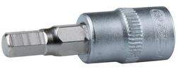 KS TOOLS 3/8" Bit-Stecknuss für Innensechskant-Schrauben am Bremssattel, 7mm