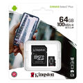 High Speed Kingston Micro SD 32GB - 512GB Speicherkarte SDHC SDXC C10 mit Adapter