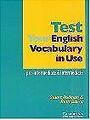 Test Your English Vocabulary in Use, pre-intermediate  ... | Buch | Zustand gut