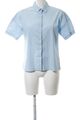 RIANI Kurzarm-Bluse Damen Gr. DE 40 blau Business-Look