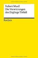 Die Verwirrungen des Zöglings Törleß von Musil, R... | Buch | Zustand akzeptabel