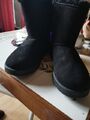  Stiefel Stiefelette Boots Gr.38 gefüttert Damen/Mädchen Winter Schuhe