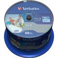 50er Multipack Verbatim 43812 Blu-ray BD-R SL Rohling 25 GB 50 St. Spindel