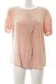 GERRY WEBER Kurzarm-Bluse Damen Gr. DE 38 nude Casual-Look