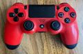 Sony Playstation Dualshock 4 V1 Wireless Controller Schwarz Rot PS4 B Ware