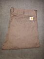 Carhartt Presenter Pant.  W33  L32.  Braun. Chino.