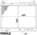 MAHLE CR1524000S Kühler für Motorkühlung Motorkühler Autokühler für Toyota 