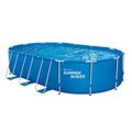 Summer Waves Pool Frame Oval Active 6,1 m x 3,66 m x 1,22 m  Aufstellpool