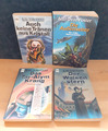 4x ALAN DEAN FOSTER Romane * Einsteiger-Paket Homanx Commonwealth Flinx Zyklus