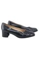 PETER KAISER Pumps Schwarz Leder Gr. 39 UK5.5 Damen Elegant