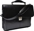 Alassio Laptoptasche FAENZA 15 Zoll Leder Notebook-Tasche Aktentasche 47011