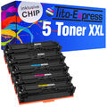 Toner für HP 207A 207X Color LaserJet Pro M 255dw 255nw MFP M282nw 283cdw 283fdn