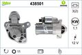 Anlasser Starter VALEO ORIGINS NEW OE TECHNOLOGIE 438501 für KG0 MEGANE BG0 2 3