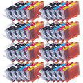 40 Patronen für BCI-3 BCI-6 CANON Drucker Pixma iP3000 iP4000 iP4000R IP5000