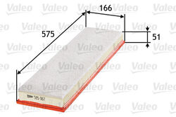 VALEO 585067 Luftfilter für BMW