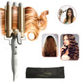 Welleneisen mit Turmalin - Keramik - Beschichtung Tri-Wave Curler Velform®