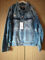 ZARA Jeanjacke Gr L Jacke Jeand