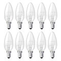 10 x Glühbirnen Kerzen 40W E14 klar Glühlampe 40 Watt B35 warmweiß dimmbar