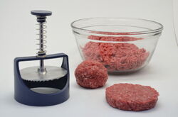 Neat Ideas Schnellpresse - gesunde hausgemachte Burger! Burgerpresse