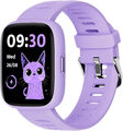 Smartwatch Kinder mit Telefonfunktion SOS Armbanduhr für iPhone Samsung Huawei