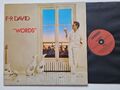 F.R. David - Words Vinyl LP Germany