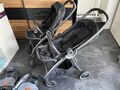 Kinderwagen 2mal Baggi GB Maris Platinum All in one & Baby Schale+2x isofix