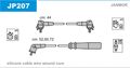 JANMOR Zündleitungssatz JP207 Silikon für DAIHATSU CUORE 2 L80 L81 4 L501 MOVE 3