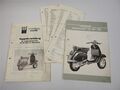 Piaggio Vespa PK 50 80 125 ccm Automatik Motorroller Reparaturanleitung 1984